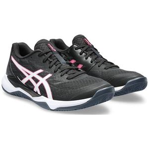 ASICS Gel-Tactic 12, damessneakers, 38 EU, Zwart Hot Roze, 38 EU