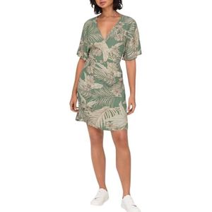 ONLY Wikkeljurk voor dames, groen, XL