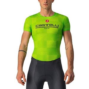 CASTELLI 4522034-383 PRO Mesh BL Short Sleeve Heren T-Shirt Electric Lime S