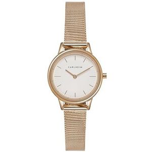Carlheim Women's Watches Karin Petite 28mm, Rose, roze goud, Classic