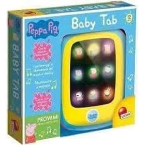 Lisciani Games Peppa Pig Baby Tab Spelen en leren, kleur, 92246