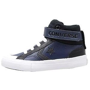 Converse Pro Blaze Strap Sport Remastered Sneaker voor jongens, Navy Zwart Wit, 26.5 EU