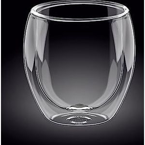 Wilmax WL-888764/A dubbelwandig glas, 500 ml capaciteit