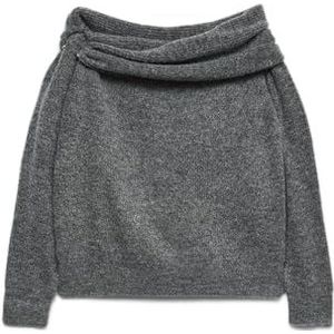 Vmlovely - Gebreide Pullover - Off-shoulder - Lange Mouwen - Regular Fit