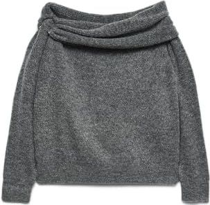 Vmlovely - Gebreide Pullover - Off-shoulder - Lange Mouwen - Regular Fit