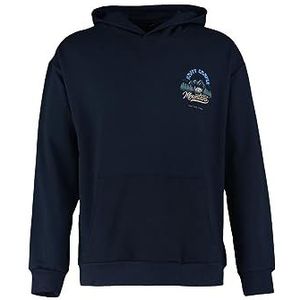 Trendyol Sweatshirt - Marineblauw - Relaxed, Donkerblauw, XS