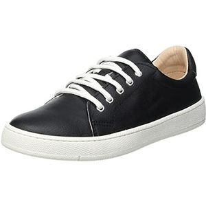 Pololo Unisex Maxi Vegan Black Sneakers voor kinderen, zwart, 26 EU