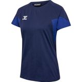 Hummel - hmlTRAVEL T-Shirt - Katoen - Tonale Kleurblokken