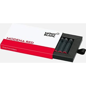 Ink Cart Modena rood, 1 verpakking = 8 kaarten PF merk Montblanc