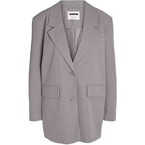 Noisy may Klassieke blazer voor dames, titanium, L