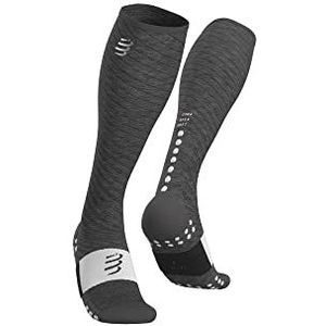 COMPRESPORT Full Socks Recovery panty, volwassenen, uniseks, grijs gemêleerd (grijs), 30-38