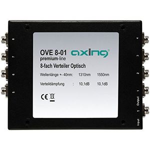 Axing OVE 8-01 optische verdeler (8-voudig) met FC/PC-aansluiting voor LWL glasvezel