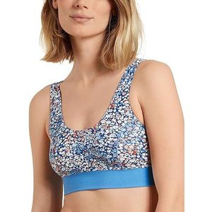 CALIDA Dames elastische trend beha, azuriet blauw, standaard, azuriet blauw