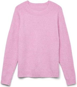 Vmdoffy - Gebreide Pullover - O-hals - Lange Mouwen - Regular Fit