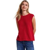 STREET ONE - Gebreide Top - Glory Red - Casual Fit