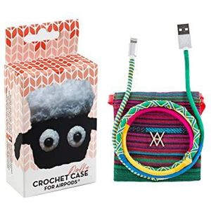 Set Airpod Crochet Dolly + USB-Lightning-kabel