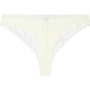 Women'secret 4219882 Tanga, dames, ivoor, S, Ivoor, S