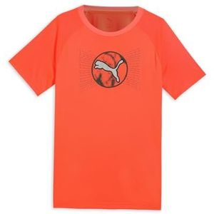 PUMA - ACTIVE SPORTS POLY TEE B - T-shirt - Glowing Red