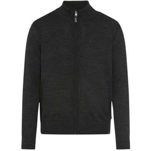 Brax Feel Good Sportief gebreid vest voor heren, 07 Cement, S