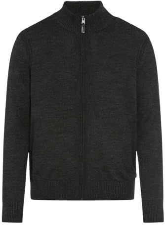 Brax Feel Good Sportief gebreid vest voor heren, 07 Cement, S