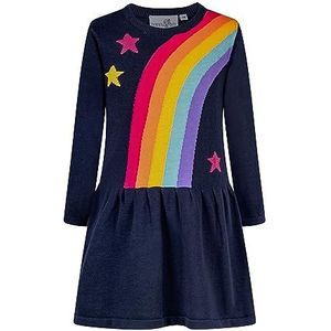 Happy Girls meisjesjurk kinderjurk, blauw, 122