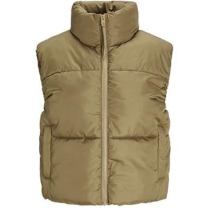 JACK&JONES JXSOLVEJ Puffer Vest OTW gewatteerde vest, kelp, XL, Kelp, XL