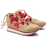 Gioseppo Griswold - Sandalen - Open Leer - Raffia - Gewatteerde Zool