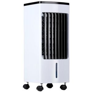 Lifetime Air Mobiele airconditioning, ventilator, luchtbevochtiger en luchtkoeler, airconditioning zonder afvoerslang, Air Cooler 55 dB, afstandsbediening en timer, watertank 4 l, 22 x 24 x 53,5 cm