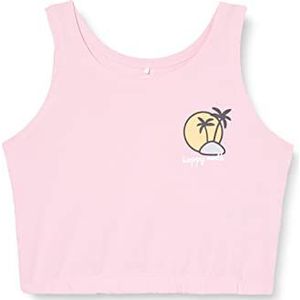 NAME IT Nkfdaniela Cropped Tank Top voor meisjes, lila sachet, 134/140 cm