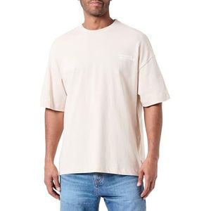JACK & JONES JCOARCH Tee SS Crew Neck LN, maanbeam, S