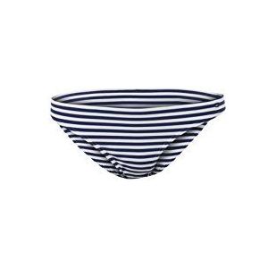 Tommy Jeans Yiki gestreepte slip bikini eendelig, blauw (Blue Depths-pt/Classic White 430)., S/M