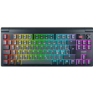 CHERRY XTRFY MX 8.3 TKL Wireless, Gaming Toetsenbord Zonder Numeriek Toetsenblok, Pan-Noordse Indeling (QWERTY), Hot Swappable MX2A RED Switches, Starfall Grey
