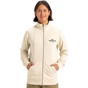Quiksilver - Simple Surf - Sweatshirt - Beige - Full Zip