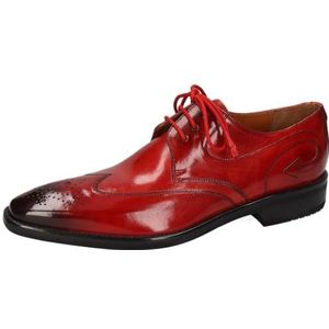 Melvin & Hamilton heren elvis 63 oxford, rood, 39 EU
