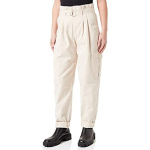 JACK & JONES Jjxx Jxaudrey RLX Hw Pant Noos Paperbag-broek voor dames, beige, 25