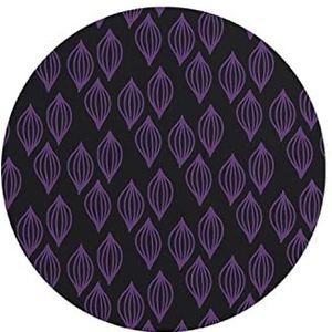 Questo Casa, Ronde digitaal bedrukte muismat, antislip onderkant, voor kantoor en thuis, diameter: 22 cm