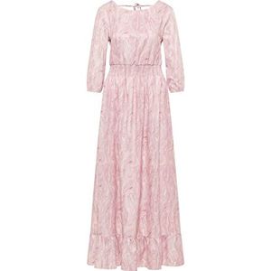 Sookie Dames maxi-jurk 19222818-SO01, zwart wit, L, maxi-jurk, L