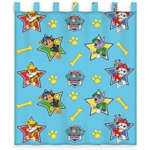 Herding Paw Patrol gordijnen sjaal, polyester, blauw, 160 x 140 cm