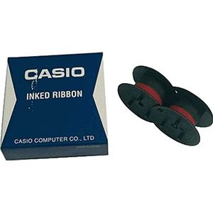 Casio RB-02 Nylon lint op spoel voor parallel printende rekenmachines DR-320, DR-420, FR-620 zwart/rood