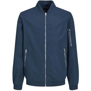 JACK&JONES JUNIOR Jongens JJERUSH Bomber NOOS JNR Bomberjack, Ensign Blue, 176, blauw (ensign blue), 176 cm