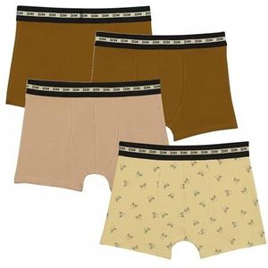 Dim Boxershorts (4 stuks) voor jongens, Imp Fun/Mar Oliv/Latt/Mar Oliv, 12 Jaren
