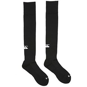 Canterbury Heren-team, rugby-sokken, kleding, plainen-playing-sokken, zwart (zwart), XS (fabrikantmaat: Junior 11-1)