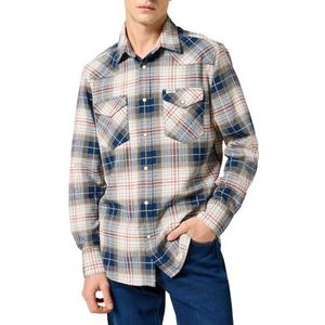 Geweven Overhemd - Katoen - Regular Fit - Lange Mouwen