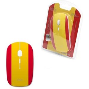 Optische draadloze muis, 1200-1600 dpi, ergonomisch design, USB-aansluiting, ideaal voor gaming en dagelijks gebruik.