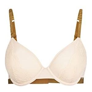 Skiny Dames Triangel Spacer Lace Binding Gevormde beha, Pastel Rose, Standaard