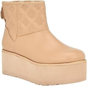 Guess Women's JILLA Ankle Boot, Camel 101, 10