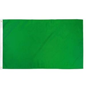 Race officier groen Vlag 90x60 cm - Race vlaggen 60 x 90 cm - Banner 2x3 ft Hoge kwaliteit - AZ FLAG
