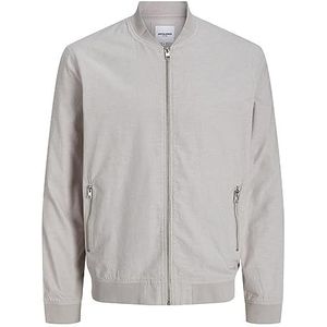 JACK & JONES Jjesummer Linnen Bomber Sn jas voor heren, Servies/Detail: Melange, XS