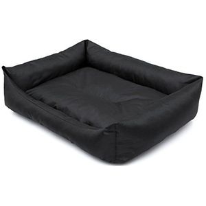 Hobbydog XL LECCZA5 hondenbed Eco - 82 x 60 cm zwart bed bedden, XL, zwart, 2 kg