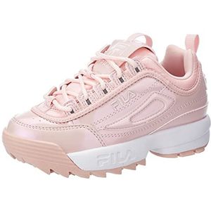 FILA Disruptor F Kids Sneakers voor meisjes, Zilverroze, 35 EU